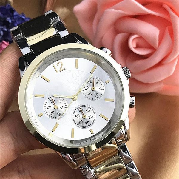 fashion modern mens watch reloj mujer stainless steel bracelet ladies watches lovers quartz wristwatches clock folding clasp288l, Slivery;brown
fashion modern mens watch reloj mujer stainless steel bracelet ladies watches lovers quartz wristwatches clock folding clasp288l, Slivery;brown