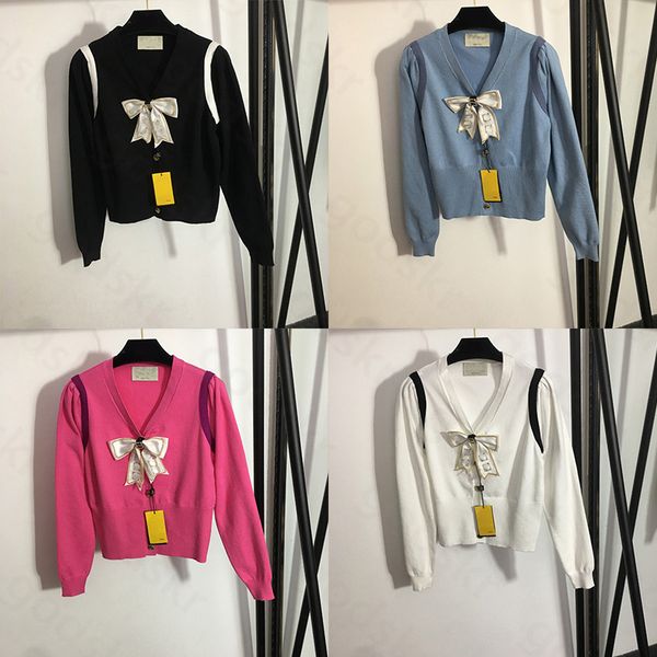 women white bow knit cardigan coat button long sleeved white fashion casual sweaters womens clothing
women white bow knit cardigan coat button long sleeved white fashion casual sweaters womens clothing