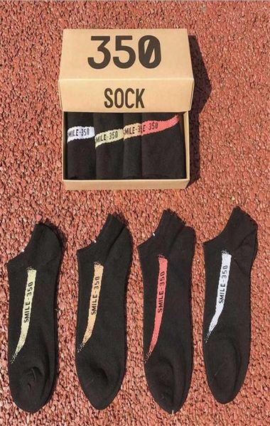 

summer women 350 style socks sweat breathable coconut sock cotton shallow mouth girl socks boxed 4 pairslot 2112218025344, Black;white