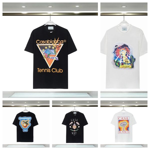designer t shirt men casa blanca luxury shirts mens tshirts designer women tee shirt luxe oversized casablanc shirt woman round neck cotton, White;black
designer t shirt men casa blanca luxury shirts mens tshirts designer women tee shirt luxe oversized casablanc shirt woman round neck cotton, White;black