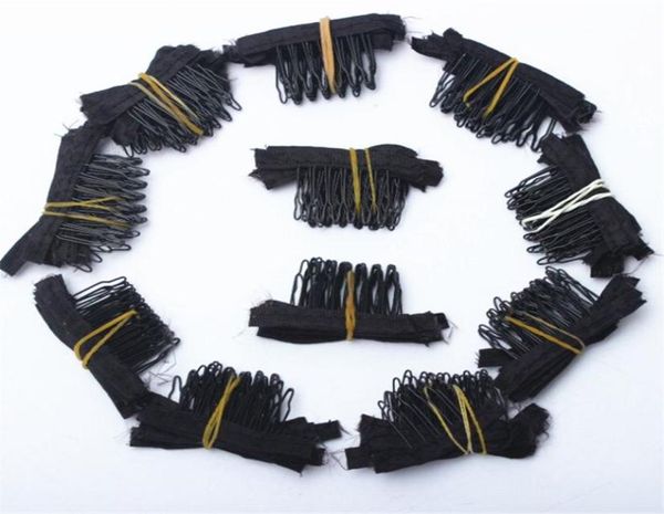 50 pcs black color wig combs wig clips and combs with 5teeth for wig cap and wigs making combs hair extensions tools1910518, Black;brown
50 pcs black color wig combs wig clips and combs with 5teeth for wig cap and wigs making combs hair extensions tools1910518, Black;brown