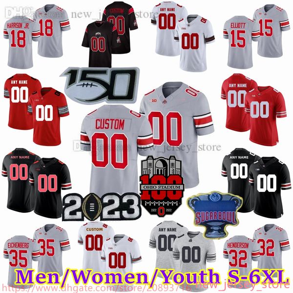 custom s-6xl ncaa ohio state buckeyes football jersey 18 marvin harrison jr. 32 treveyon henderson 15 ezekiel elliott 6 kyle mccord 97 joey, Black
custom s-6xl ncaa ohio state buckeyes football jersey 18 marvin harrison jr. 32 treveyon henderson 15 ezekiel elliott 6 kyle mccord 97 joey, Black