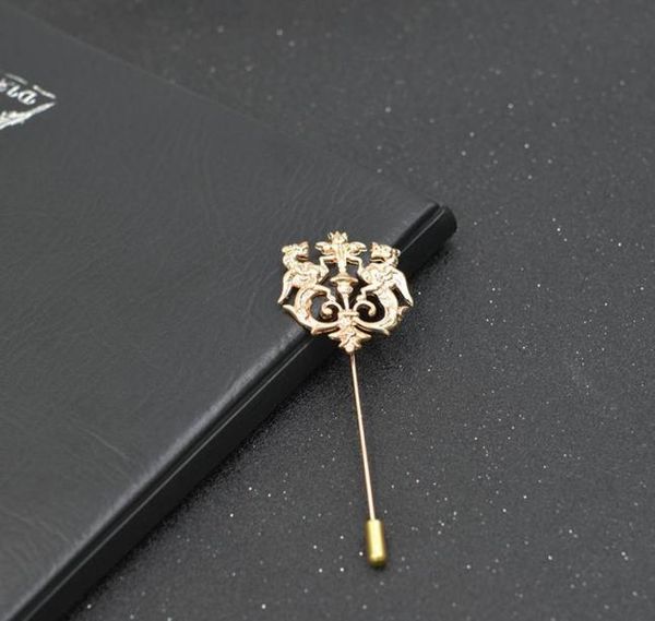 whole bronze gold silver tone classic hollow double lion lapel pins for men suit accessories stick brooch pins wedding party 9769646, Gray
whole bronze gold silver tone classic hollow double lion lapel pins for men suit accessories stick brooch pins wedding party 9769646, Gray