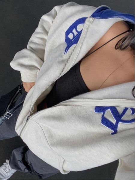 women s jacket hip hop streetwear hoodies jacket gothic letter print coat harajuku y2k aesthetic vintage grunge punk e girl jacket zip up 23, Black;brown
women s jacket hip hop streetwear hoodies jacket gothic letter print coat harajuku y2k aesthetic vintage grunge punk e girl jacket zip up 23, Black;brown