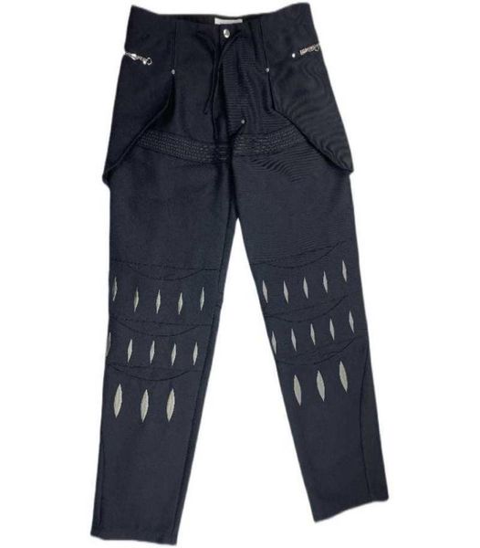 men039s pants kiko kostadinov21ss arcadia navy embroidered button and strap casual frock pants9673238, Black
men039s pants kiko kostadinov21ss arcadia navy embroidered button and strap casual frock pants9673238, Black