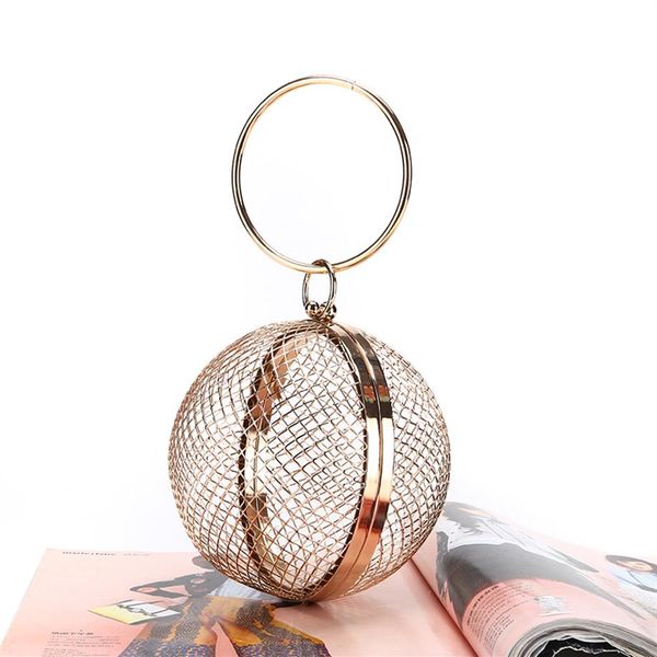 factory direct whole handmade ball shape evening bag metal net clutch for banquet party prom293j
factory direct whole handmade ball shape evening bag metal net clutch for banquet party prom293j