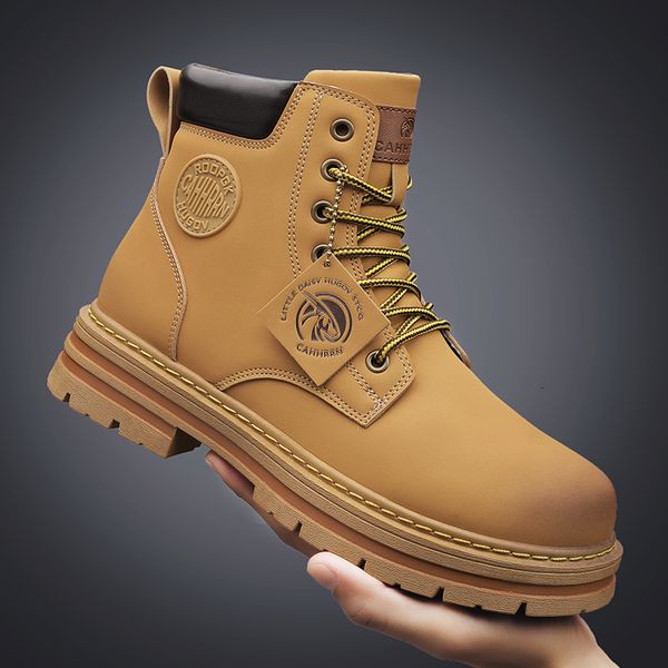 boots winter ankle boots men's martin boots outdoor comfortable yellow boots with classic design high men casual shoes choice 230818, Black
boots winter ankle boots men's martin boots outdoor comfortable yellow boots with classic design high men casual shoes choice 230818, Black