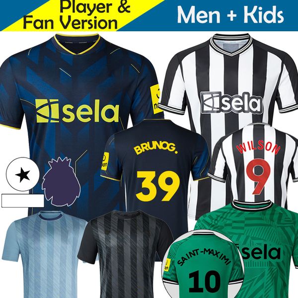 23/24 newcastles soccer jerseys kids kit 2023 2024 football shirt training uniteds home away third fans player version bruno g. wilson saint, Black;yellow
23/24 newcastles soccer jerseys kids kit 2023 2024 football shirt training uniteds home away third fans player version bruno g. wilson saint, Black;yellow
