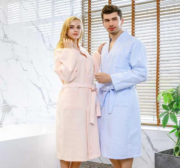 men039s sleepwear star el cotton waffle bathrobe knee length summer kimono men bath robe plus size women dressing gown bridesma8205307, Black;brown
men039s sleepwear star el cotton waffle bathrobe knee length summer kimono men bath robe plus size women dressing gown bridesma8205307, Black;brown
