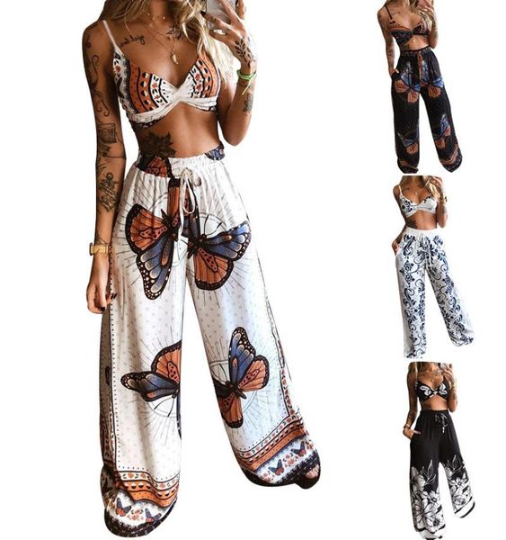 women039s two piece pants pecs suit summer tracksuit sets womens outfits boho beach style print underwear loose high wide 8334186, White
women039s two piece pants pecs suit summer tracksuit sets womens outfits boho beach style print underwear loose high wide 8334186, White