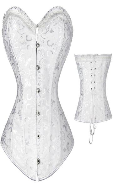 women039s steampunk spiral steels boned corset jacquard overbust corselet and bustiers waist cincher shapewear plus size2923251, Black;white
women039s steampunk spiral steels boned corset jacquard overbust corselet and bustiers waist cincher shapewear plus size2923251, Black;white