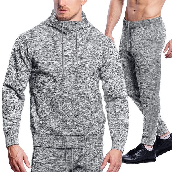men s tracksuits european and american trendy autumn winter product solid plus velvet thickened loose personality hooded sweater suit 230821, Gray
men s tracksuits european and american trendy autumn winter product solid plus velvet thickened loose personality hooded sweater suit 230821, Gray