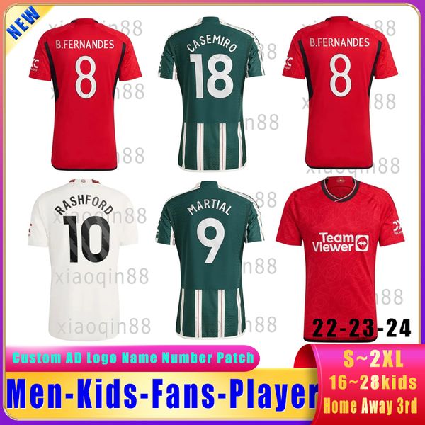 22 23 24martinez rashford sancho soccer jersey casemiro 2023 2024 mans football jersey b. fernandes players fans women's kids kit thai, Black
22 23 24martinez rashford sancho soccer jersey casemiro 2023 2024 mans football jersey b. fernandes players fans women's kids kit thai, Black