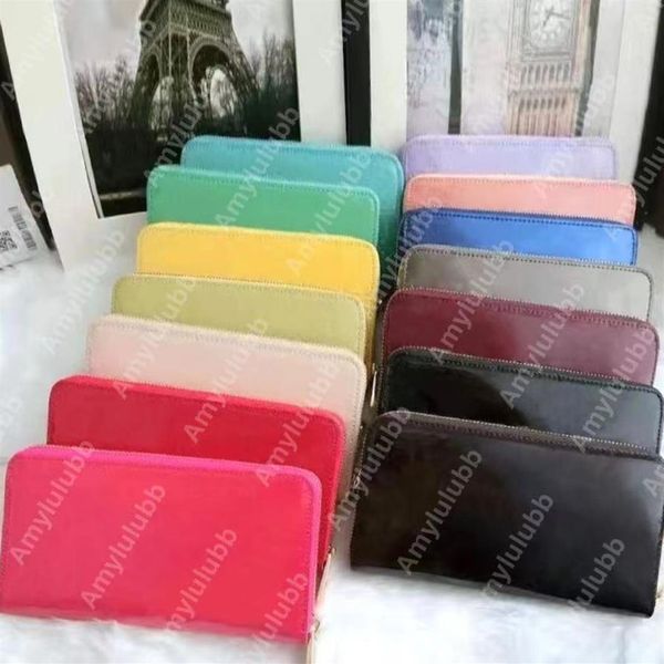 designer wallet women shinny patent leather luxury long wallets standard lady short small card holder coin purse woman man classic223e, Red;black
designer wallet women shinny patent leather luxury long wallets standard lady short small card holder coin purse woman man classic223e, Red;black