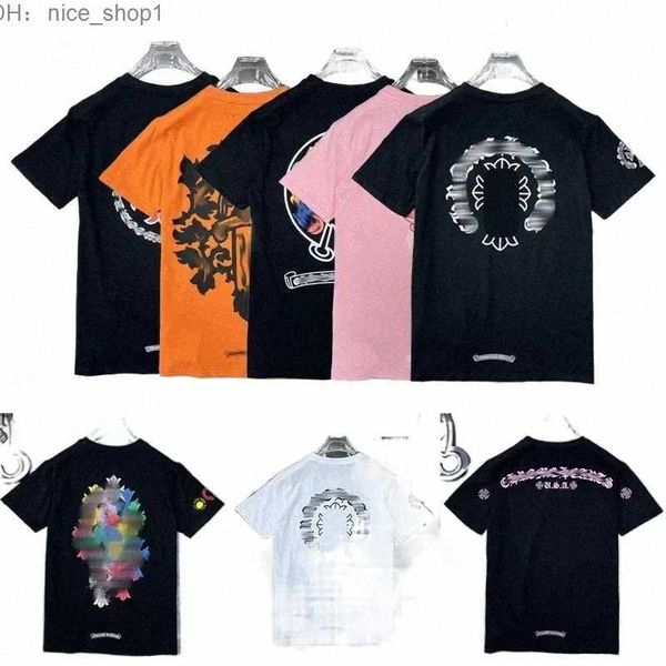 chromees hearts designer mens womens t shirts summer loose horseshoe cross print brand ch letters t-shirt classic luxurys casual heart o7y0, White;black
chromees hearts designer mens womens t shirts summer loose horseshoe cross print brand ch letters t-shirt classic luxurys casual heart o7y0, White;black