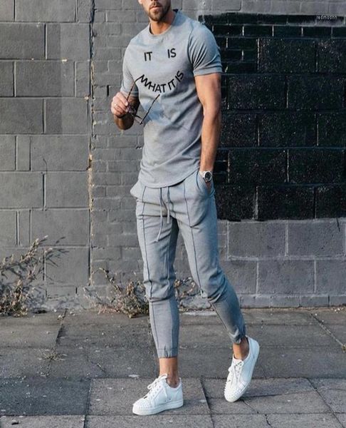 men039s tracksuits 2022 spring summer men casual two piece sets fashion printed short sleeve tshirts and slim pants suit mens 8994831, Gray
men039s tracksuits 2022 spring summer men casual two piece sets fashion printed short sleeve tshirts and slim pants suit mens 8994831, Gray