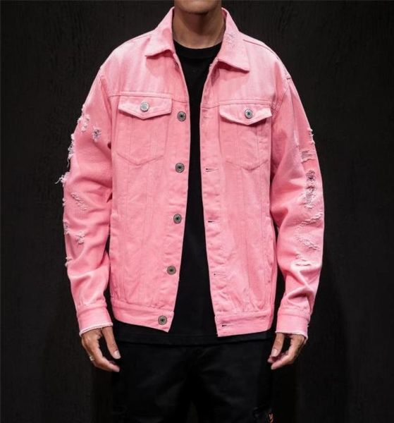 men039s jackets hole denim jacket men ripped cowboy jeans bomber coat male slim fit solid casual coats cotton red plus size 5xl6513936, Black;brown
men039s jackets hole denim jacket men ripped cowboy jeans bomber coat male slim fit solid casual coats cotton red plus size 5xl6513936, Black;brown