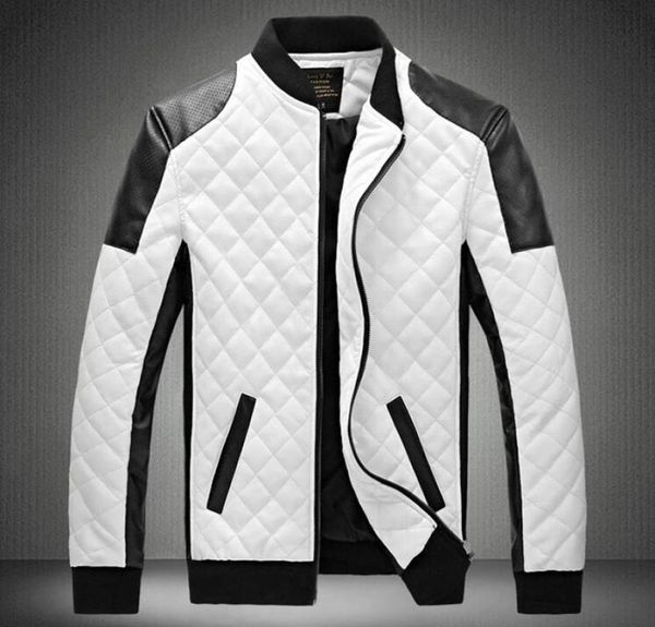 designer jacket men039s stand collar pu leather jacket coat black and white color matching large size motorcycle leather5346713, Black;brown
designer jacket men039s stand collar pu leather jacket coat black and white color matching large size motorcycle leather5346713, Black;brown