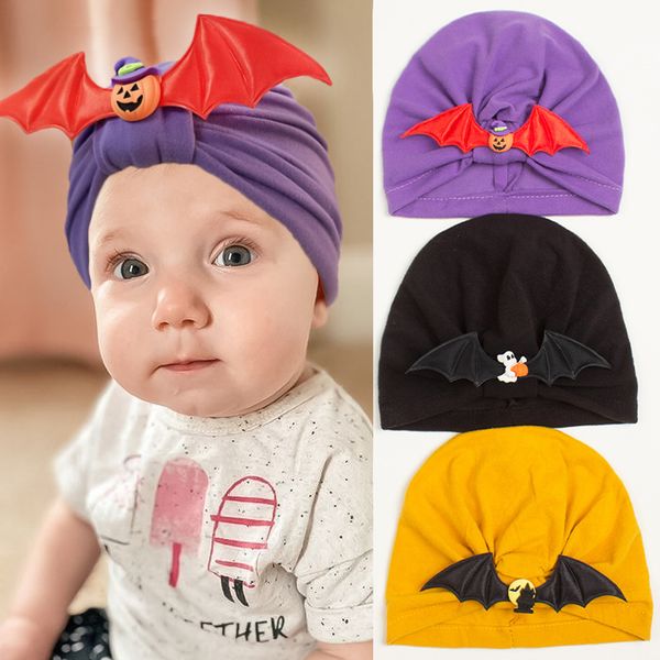 m621 halloween infant baby hat bowknot headwear caps pumpkin devil child toddler kids beanies turban hats children hair accessories, Yellow
m621 halloween infant baby hat bowknot headwear caps pumpkin devil child toddler kids beanies turban hats children hair accessories, Yellow