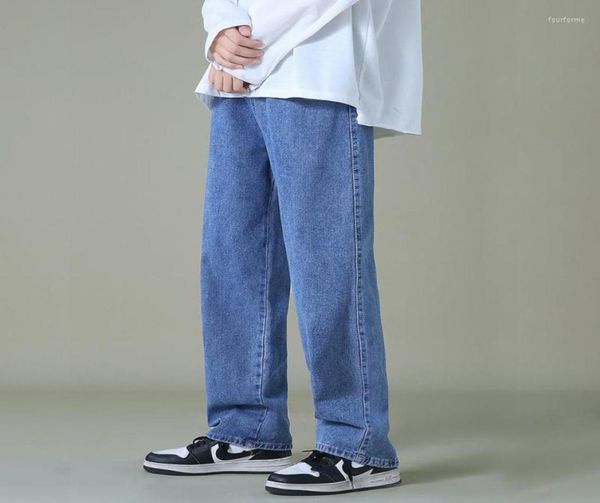 men039s jeans streetwear men039s blue wide leg autumn korean style fashion straight baggy denim pants student teen trousersm2296602
men039s jeans streetwear men039s blue wide leg autumn korean style fashion straight baggy denim pants student teen trousersm2296602