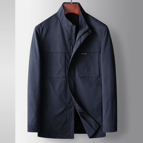 mens jacket spring and autumn new stand collar workwear version medium green young luxury business casual anti-wrinkle non-ironing coat, Black;brown
mens jacket spring and autumn new stand collar workwear version medium green young luxury business casual anti-wrinkle non-ironing coat, Black;brown