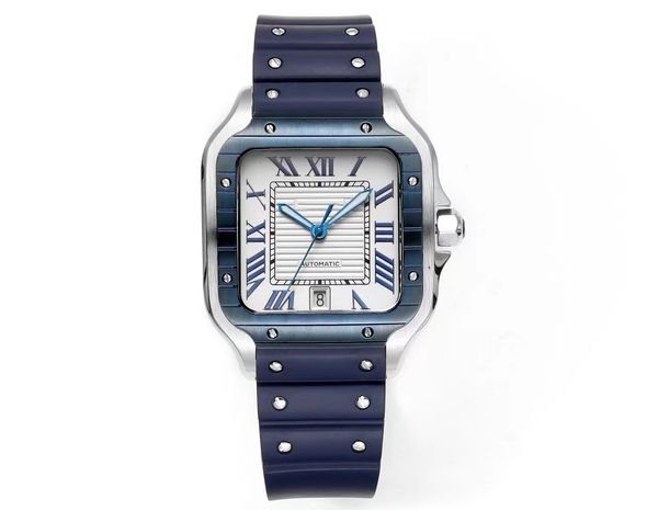 2023 new men's fashion watch stainless steel case sapphire glass quick removal rubber strap 39.8*47.5mm, Slivery;brown
2023 new men's fashion watch stainless steel case sapphire glass quick removal rubber strap 39.8*47.5mm, Slivery;brown
