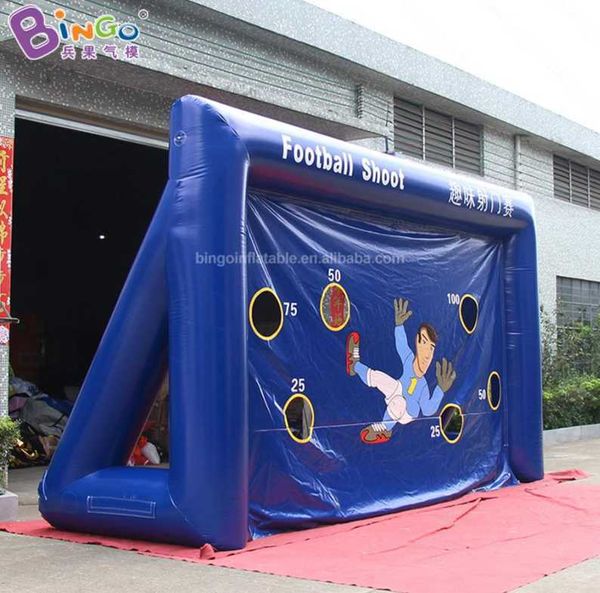 Image of Outdoor Event Advertising 3.5M Height Inflatable Football Shooting Game Inflation Soccer Goal Blow Up Sport Games For Adult Kids Toy With Air Blower Toys Sports