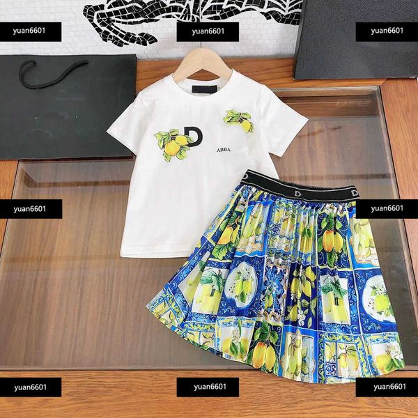 luxury kids clothes child sets baby dress summer 2pcs fashion fruit print t-shirt and elegant design skirt new product size 110-160 cm mar08, White
luxury kids clothes child sets baby dress summer 2pcs fashion fruit print t-shirt and elegant design skirt new product size 110-160 cm mar08, White