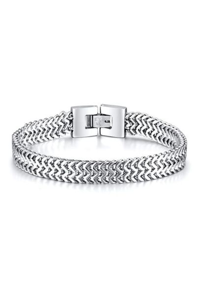 link chain bali foxtail bracelet stainless steel silver color for men double links brazalete 83inch 77inch husbands gifts3068894, Black
link chain bali foxtail bracelet stainless steel silver color for men double links brazalete 83inch 77inch husbands gifts3068894, Black