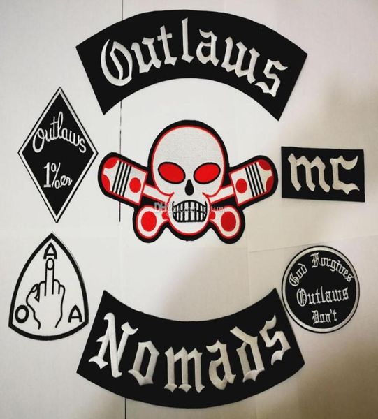 outlaws patches embroidered iron on biker nomads patches for the motorcycle jacket vest patch old outlaws patch badges stic7395673, Black
outlaws patches embroidered iron on biker nomads patches for the motorcycle jacket vest patch old outlaws patch badges stic7395673, Black