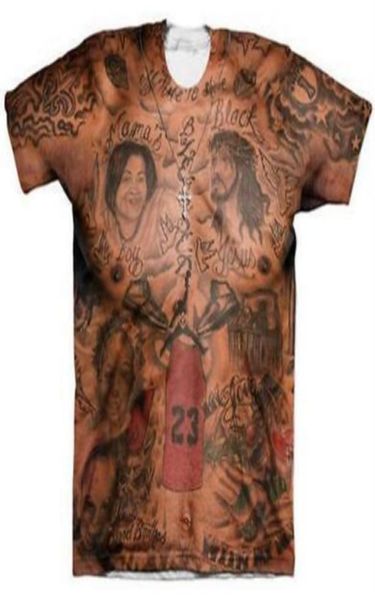 new fashion womensmens jr smith tattoos funny 3d print casual tshirt t0293732805, White;black
new fashion womensmens jr smith tattoos funny 3d print casual tshirt t0293732805, White;black
