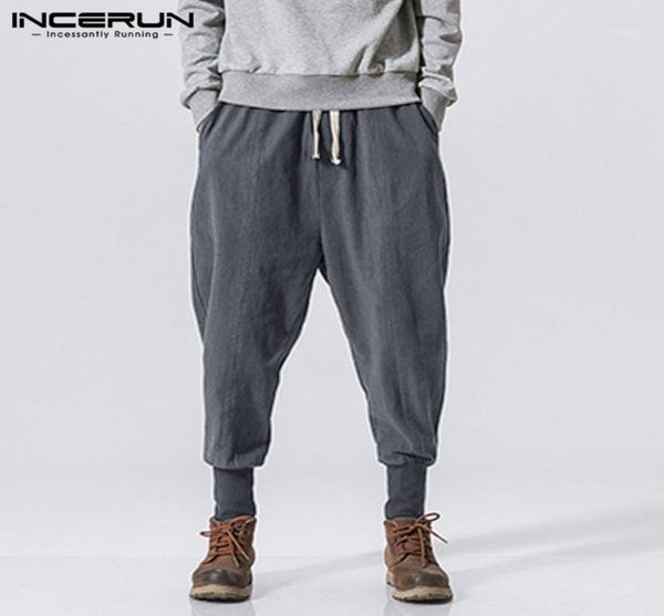 incerun men harem pants drawstring cotton joggers solid 2020 streetwear dropcrotch trousers men baggy casual sweatpants s5xl18575378, Black
incerun men harem pants drawstring cotton joggers solid 2020 streetwear dropcrotch trousers men baggy casual sweatpants s5xl18575378, Black