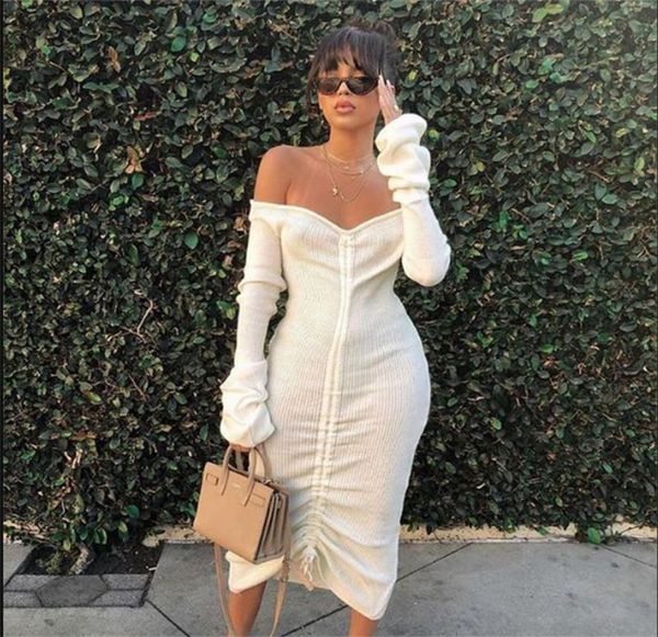 imcute front drawstring bandage women maxi dress slash neck long flare sleeve club party autumn winter off shoulder dress1434211, Black;gray
imcute front drawstring bandage women maxi dress slash neck long flare sleeve club party autumn winter off shoulder dress1434211, Black;gray