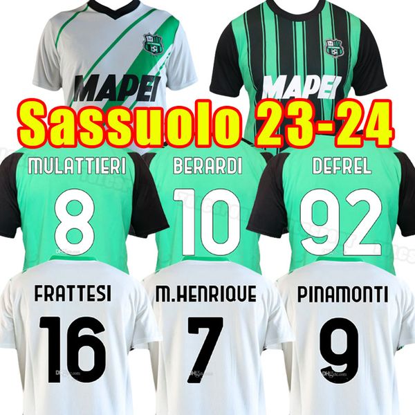 23 24 sassuolo calcio traore mens soccer jerseys berardi boga caputo obiang defrel kyriakopoulos home away short sleeve football shirt unifo, Black;yellow
23 24 sassuolo calcio traore mens soccer jerseys berardi boga caputo obiang defrel kyriakopoulos home away short sleeve football shirt unifo, Black;yellow