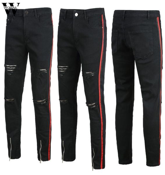 womail pant men stretchy black skinny jeans hole pure color slim fit denim vintage denim pants zipper jean 2019 j724273034, Blue
womail pant men stretchy black skinny jeans hole pure color slim fit denim vintage denim pants zipper jean 2019 j724273034, Blue