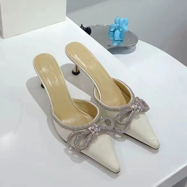 rhinestone decorative pointed slippers sandals mules real silk slides stiletto heels slip-on women luxury designers shoes factory footwear 3, Black
rhinestone decorative pointed slippers sandals mules real silk slides stiletto heels slip-on women luxury designers shoes factory footwear 3, Black
