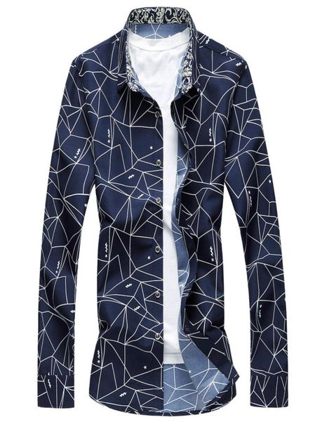 mens fashion design long sleeved shirt geometric print oversize casual mens shirt lapel button m7xl5101989, White;black
mens fashion design long sleeved shirt geometric print oversize casual mens shirt lapel button m7xl5101989, White;black