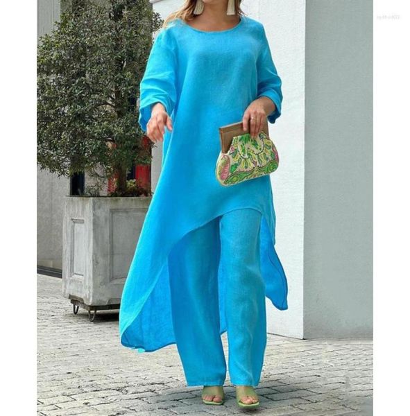 women039s two piece pants streetwear woman autumn cotton linen fashion casual loose large size irregular longsleeved suit6652939, White
women039s two piece pants streetwear woman autumn cotton linen fashion casual loose large size irregular longsleeved suit6652939, White