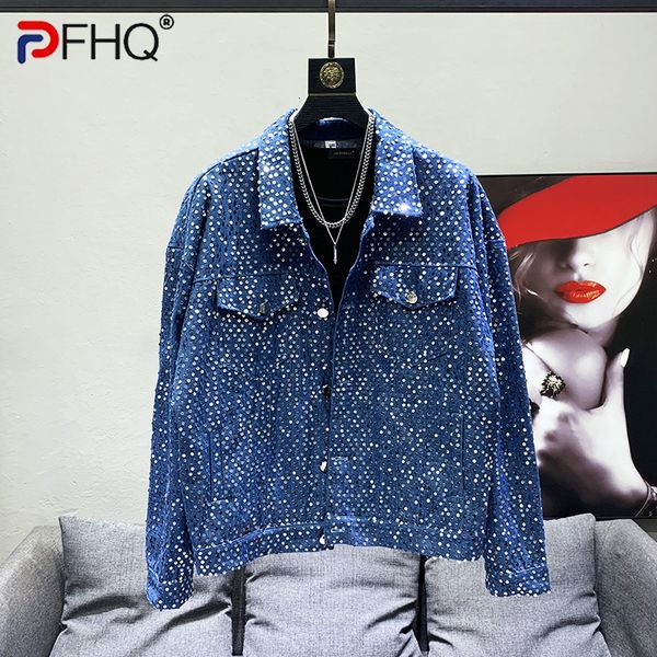 mens jackets pfhq niche design street sequin denim jacket personality handsome shiny coat elegant trendy spring 230818, Black;brown
mens jackets pfhq niche design street sequin denim jacket personality handsome shiny coat elegant trendy spring 230818, Black;brown