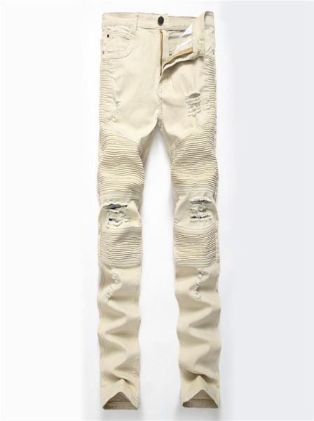 men039s ripped jeans biker slim skinny elastic casual moto denim pants hip hop washed pleated blue khaki men jeans plus8865566
men039s ripped jeans biker slim skinny elastic casual moto denim pants hip hop washed pleated blue khaki men jeans plus8865566