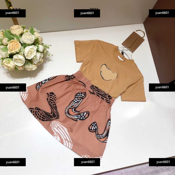 luxury kids clothes fashion designer sets cute bear print baby products 2pcs round neck t-shirt and elastic waist skirt new arrival, White
luxury kids clothes fashion designer sets cute bear print baby products 2pcs round neck t-shirt and elastic waist skirt new arrival, White