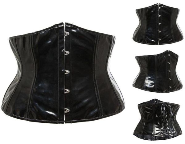gothic fetish black underbust corset pvc vinyl bustier laceup punk s2xl body shaper3566223, Black;white
gothic fetish black underbust corset pvc vinyl bustier laceup punk s2xl body shaper3566223, Black;white