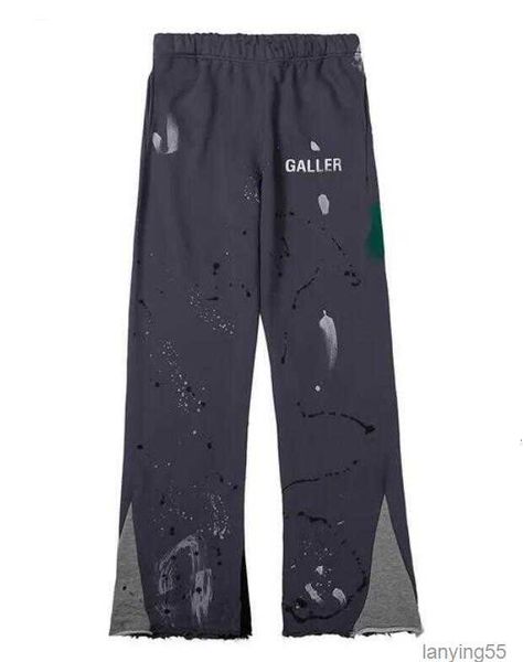 2023 men's pants men galleries sweatpants dept speckled letter print women's couple versatile straight trousers, Black
2023 men's pants men galleries sweatpants dept speckled letter print women's couple versatile straight trousers, Black