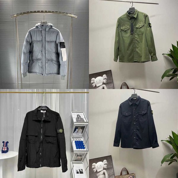 outerwear designer badges zipper shirt jacket loose style spring autumn mens oxford breathable portable high street stones island clothing j, Black;brown
outerwear designer badges zipper shirt jacket loose style spring autumn mens oxford breathable portable high street stones island clothing j, Black;brown
