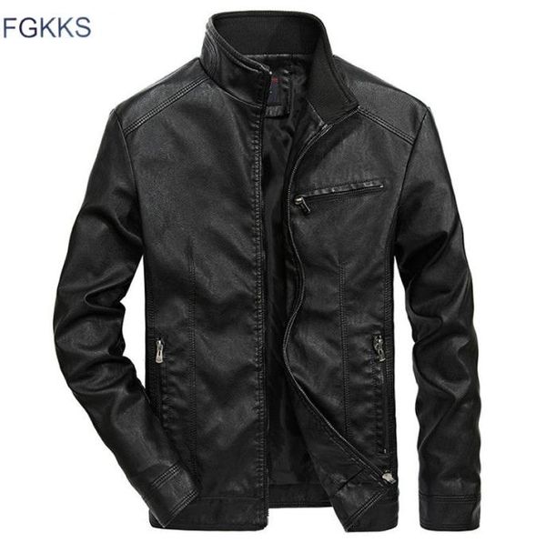 fgkks autumn winter leather jacket men windproof leather jackets men pu motorcycle fashion male jackets3207189, Black
fgkks autumn winter leather jacket men windproof leather jackets men pu motorcycle fashion male jackets3207189, Black