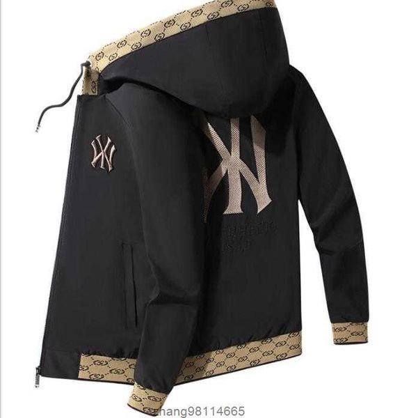 spring and autumn season men's luxury coat white embroidered jacket men's hooded fashion trend youth handsome top, Black;brown
spring and autumn season men's luxury coat white embroidered jacket men's hooded fashion trend youth handsome top, Black;brown