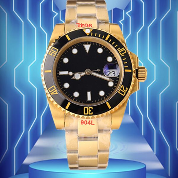 mens movement yellow gold watch designer watch ceramic bezel 116610 automatic mechanical classic style stainless steel waterproof luminous m, Slivery;brown
mens movement yellow gold watch designer watch ceramic bezel 116610 automatic mechanical classic style stainless steel waterproof luminous m, Slivery;brown