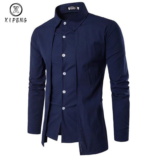 new arrival autumn men shirt 2019 unique design fake two pieces stylish mens dress shirt long sleeve casual slim fit male shirts3236, White;black
new arrival autumn men shirt 2019 unique design fake two pieces stylish mens dress shirt long sleeve casual slim fit male shirts3236, White;black