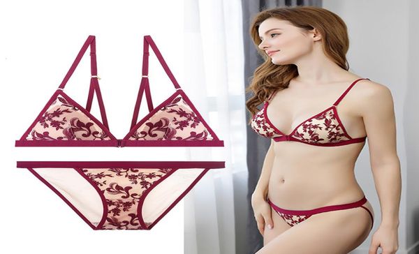bra front closure bra france embroider black lace yline straps underwear support lingerie set transparent sets sexy9765697, Red;black
bra front closure bra france embroider black lace yline straps underwear support lingerie set transparent sets sexy9765697, Red;black
