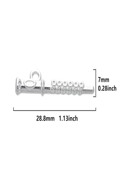 flute musical instrument 3d diy charms zinc alloy rhodium plated music pendant jewelry making9295883, Bronze;silver
flute musical instrument 3d diy charms zinc alloy rhodium plated music pendant jewelry making9295883, Bronze;silver